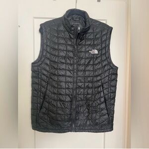 The North Face Black Quilted Vest